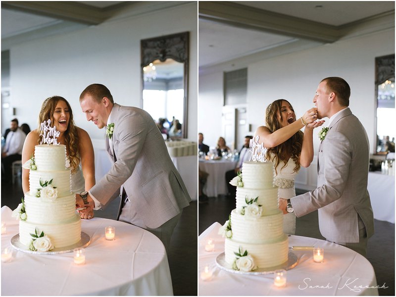 Cake Cutting, Grosse Pointe War Memorial, Grosse Pointe Wedding Photography, Grosse Pointe Memorial Wedding, Detroit Wedding Photographer, Documentary Wedding Photography, The Knot Top Pick, Sarah Kossuch Photography