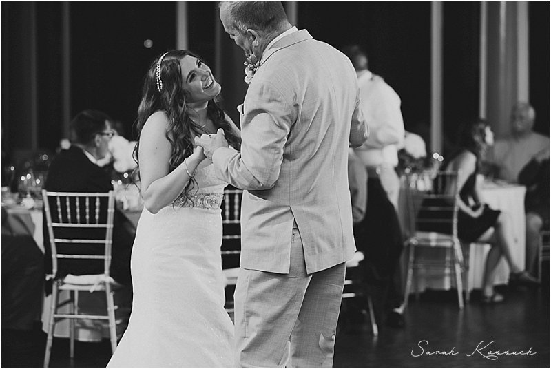 Father Daughter Dance, Black and White, Grosse Pointe War Memorial, Grosse Pointe Wedding Photography, Grosse Pointe Memorial Wedding, Detroit Wedding Photographer, Documentary Wedding Photography, The Knot Top Pick, Sarah Kossuch Photography
