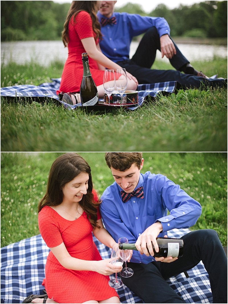 Pinckney Recreation Area Michigan Summer Engagement 0107 | Sarah Kossuch Photography