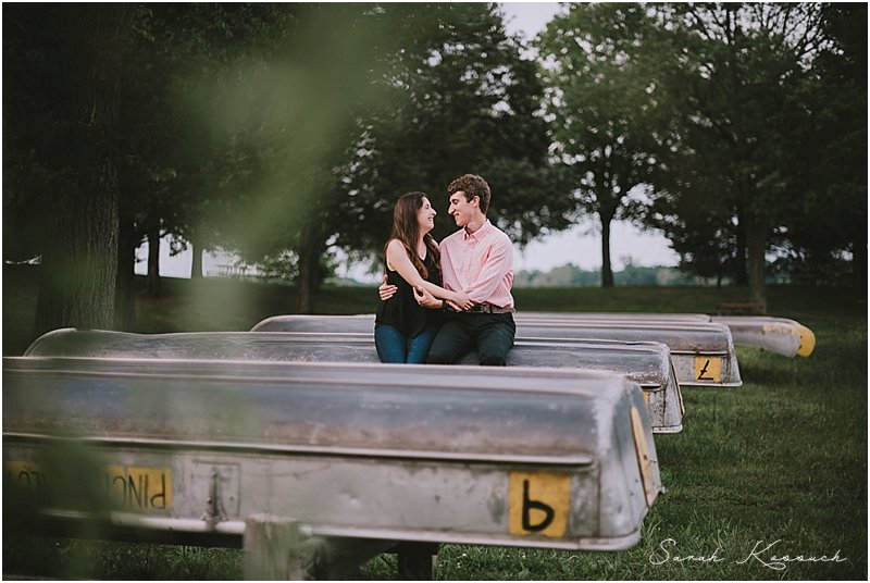Pinckney Recreation Area Michigan Summer Engagement 0113 | Sarah Kossuch Photography