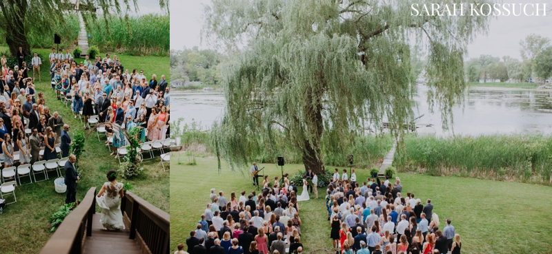 Backyard Novi Chop House Michigan Wedding 1054 | Sarah Kossuch Photography