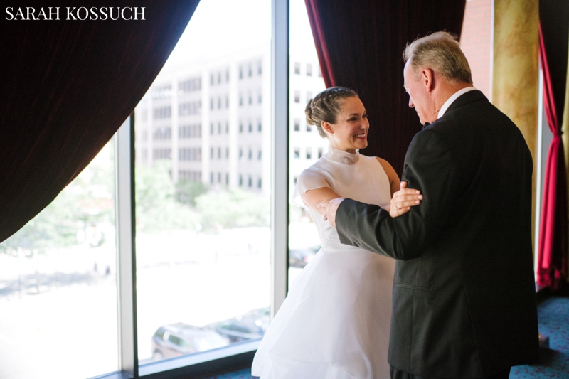Detroit Opera House Michigan Wedding 1177 | Sarah Kossuch Photography