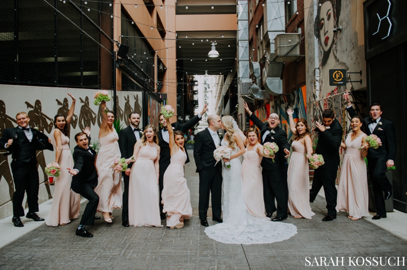 The Garden Theatre Detroit Michigan Wedding 1150 | Sarah Kossuch Photography
