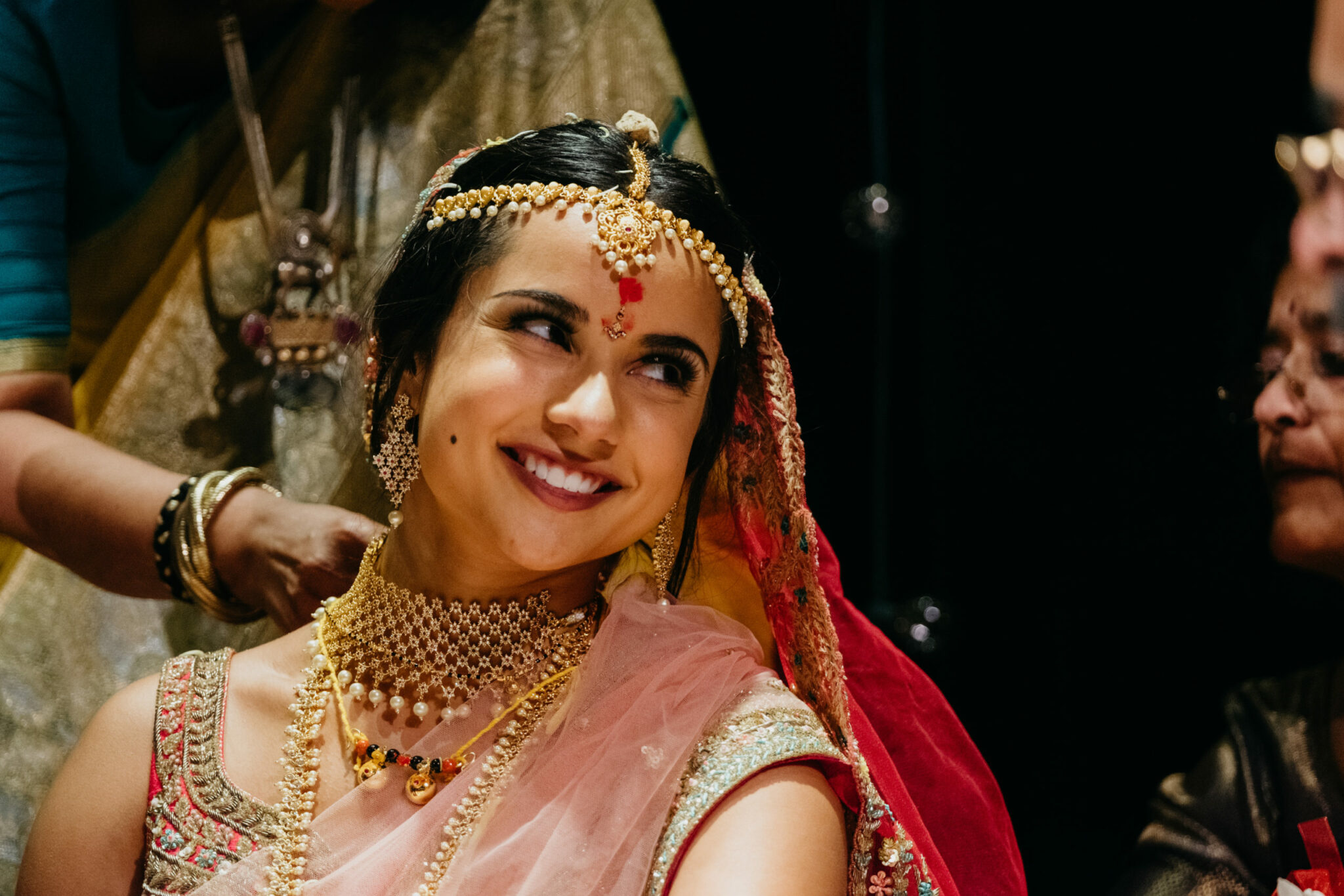 Aria & Joseph's Hindu infused Gem Theatre Detroit wedding was nothing short of amazing. From the colors, the details, their personalities and even the love surrounding them made the day magnificent.