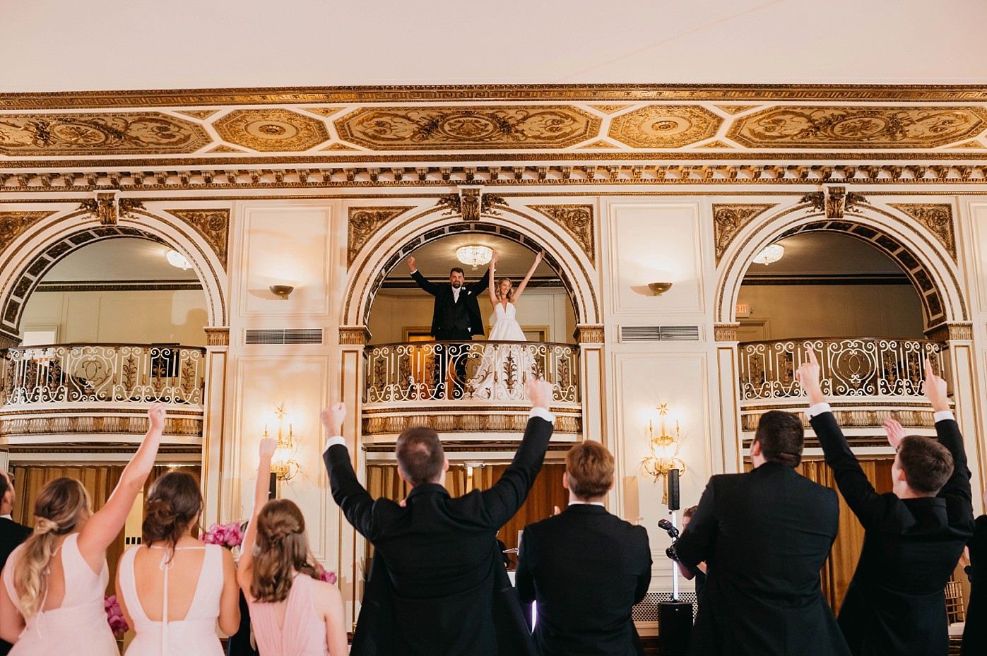 Katie & Curtis's Downtown Detroit Colony Club wedding was a traditional classic and proves just why weddings are so special.