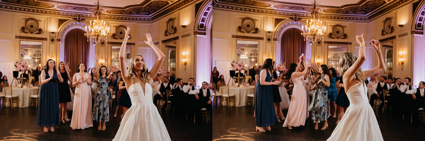 Katie & Curtis's Downtown Detroit Colony Club wedding was a traditional classic and proves just why weddings are so special.